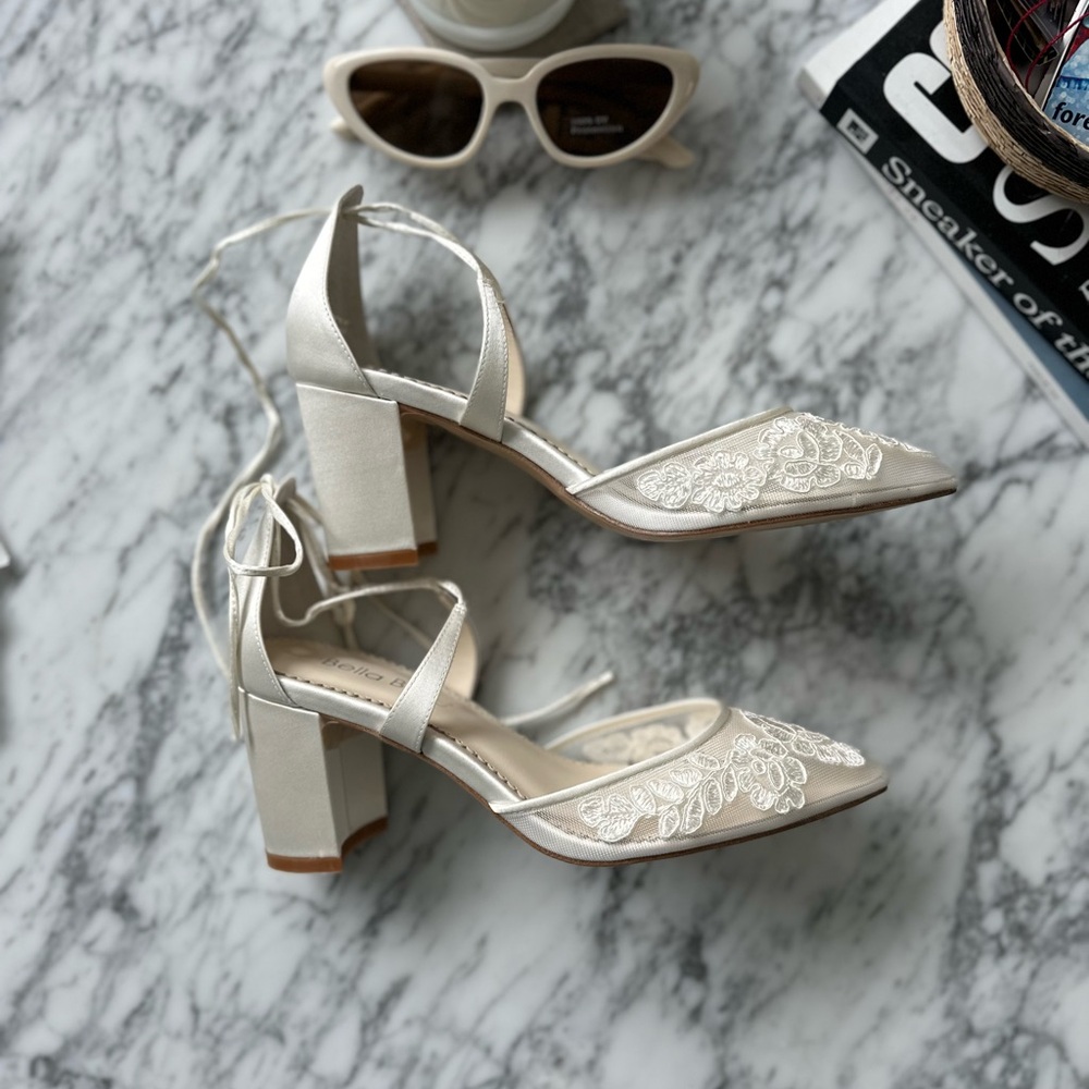NEW Bella Belle Abigail Wedding Shoes | Size 7